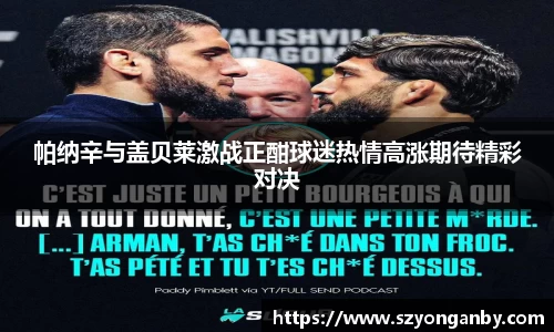帕纳辛与盖贝莱激战正酣球迷热情高涨期待精彩对决